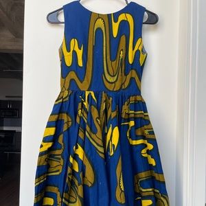 Ankara / African Print A-Line Dress